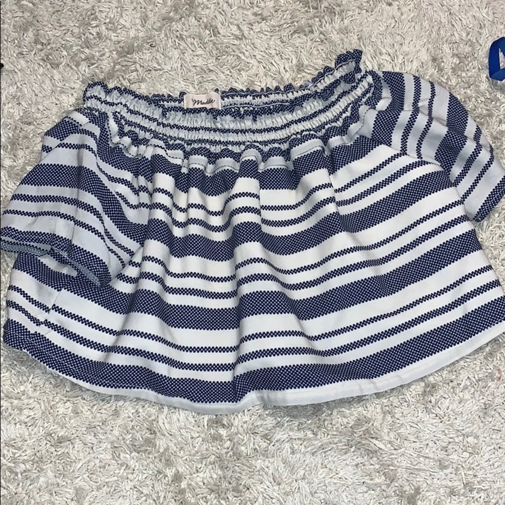 Off the shoulder shirt size L